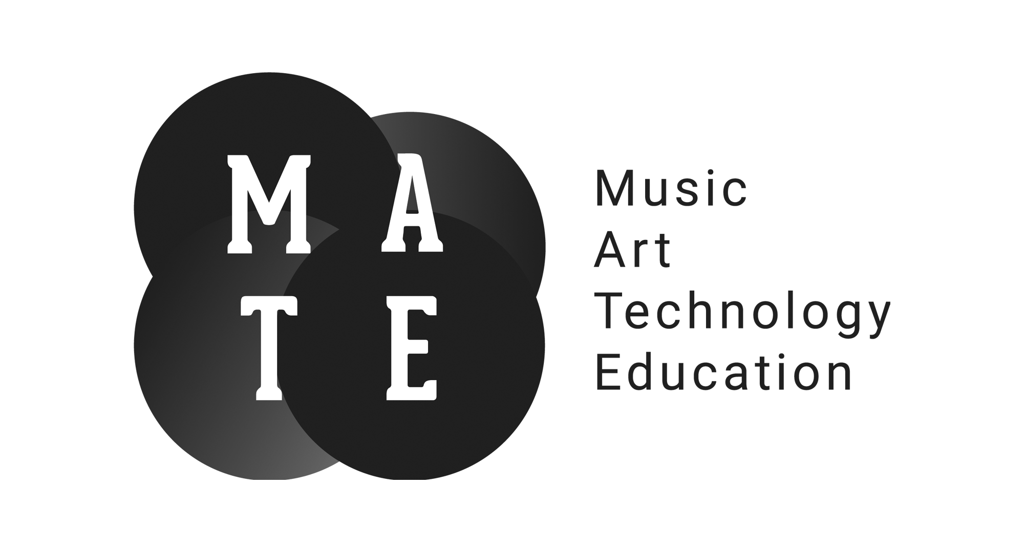 Logotipo de B Greenly MATE Música Arte Tecnología Educación